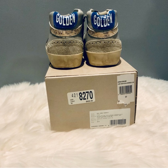 Golden Goose *LIKE NEW* Midstar Sneakers with Golden Goose Added Laces - Picture 8 of 10